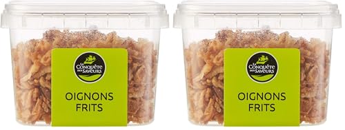 La Conquête des Saveurs Oignons Frits 50 g (Lot de 2)