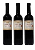 Alk. 12,5 % Vol 3x Tsantali Naousa Rotwein Naoussa trocken je 750ml + 1 Probier Sachet Olivenöl aus Kreta a 10 ml - griechischer roter Wein Rotwein Griechenland Wein Spar Set