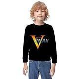 [ZQMBSJ] トレーナー 機動戦士Ｖガンダム キッズ プルオーバー トップス クルーネック 女の子 男の子 かわいい 柔らかい スウェットシャツ 子供服