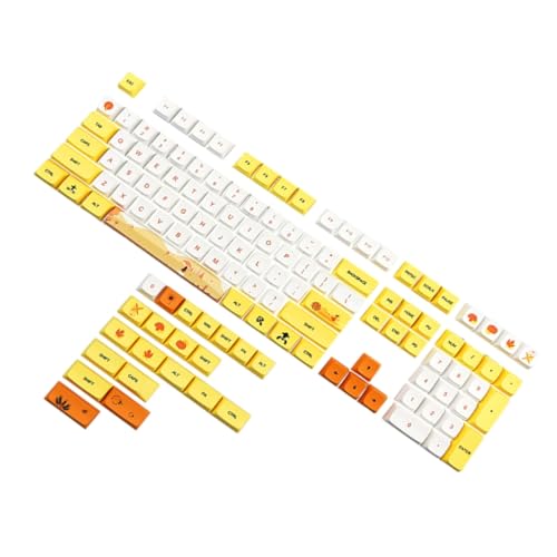 �����L�[�L���b�v�Z�b�g129pcs���J�j�J���L�[�{�[�h��PBT Heatsublimation