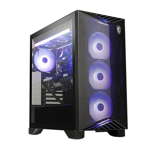 MSI Aegis ZS2 Gaming Desktop: AMD Ryzen R9-7900X, GeForce RTX 4070 Super, 32GB DDR5, 2TB M.2 NVMe, Liquid Cooling, 80+ Gold Power Supply, WiFi 6E, Keyboard and Mouse, Compatible with