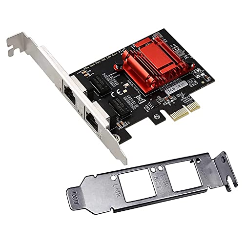 Tarjeta de red PCIe Gigabit de doble puerto 1000M para optimizar servidores