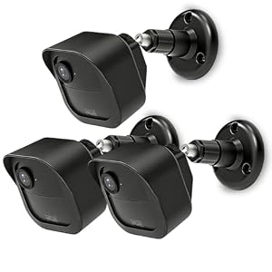 3 Stück | Verstellbare Halterung für Blink-Kamera Outdoor 4 und Blink Außenkamera 2K+ | Sichtwinkel verbessern | Schutzhülle Gehäuseabdeckung