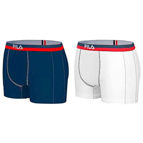 Fila Boxer FI/1BCX2/FU5020 Caleçon boxeur, MB, XL Homme