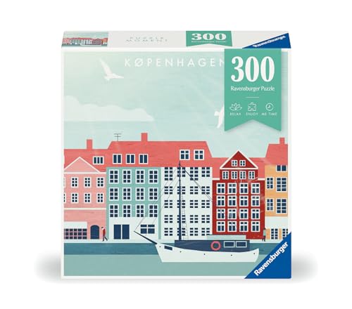 Puzzle Moment 300 pièces : Copenhague Ravensburger France - vue 2