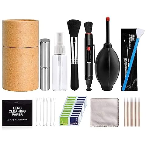 Buxuaaaa 11 szt. DSLR obiektyw zestaw do czyszczenia aparatu Digtal produkt tablet telefon komórkowy aparat cyfrowy czujnik narzędzie do czyszczenia czujnika rozwiązanie do czyszczenia