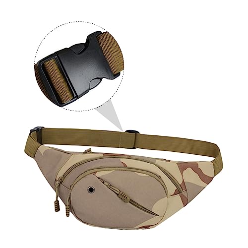 PACKOVE Pochete À Prova D'Água 1 Peça Pochete Bolsa De Cinto Masculina Bolsa De Cintura Náilon Bols