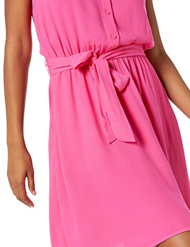 Image of Amazon Essentials Women's Sleeveless Summer Shirtdress, Relaxed-Fit Woven Shirt Dress