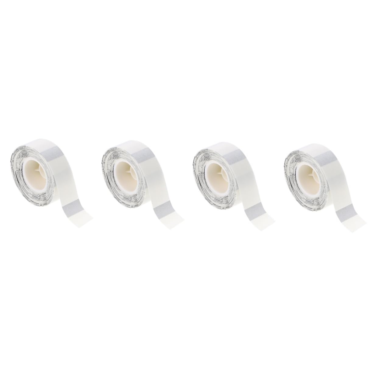 EXCEART 4rouleaux Étiquettes Transparentes Autocollantes Lot De Autocollants Étanches Pour Imprimante De Labels Pour Marquage De Bouteilles Boîtes Et Artisanat