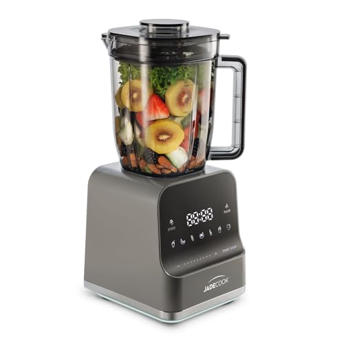 JadeCook Licuadora Profesional Digital Jade Electro de 1.5 Litros, Panel Touch con Funcion de Autolavado, Tritura, Bate, Mezcla Potencia de 1000w...