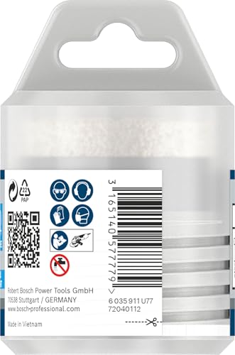 Scie Cloche Diamantée Bosch 2608587125 – Ø 51 mm, Trépan Diamanté, Utilisation à Sec - vue 6