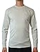 Price comparison product image Pierre Cardin Mens 100% Cotton Crew Neck Long Sleeve Chest Pocket Pastel T Shirt - Ecru - Large