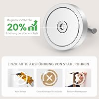 Neosmuk Magnethaken,47kg Magnet Haken Extra Stark für Spind Organizer,Neodym Magnete,Haken Magnetisch Sehr Stark für Werkstatteinrichtung,Heckzelt,Grill,Kleiderhaken,Silber – Ansicht 3