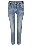 blue monkey jeans kurz Hochwertige Metallic-Knöpfe & Nieten
