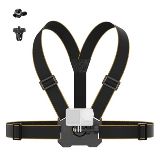 NEEWER Brustgurt Halterung für Action Kamera, Verstellbarer freihändiger Chest Strap, kompatibel mit GoPro Hero DJI Osmo Insta360, Schnellwechsel Action Cam Brusthalterung für PO Video Vlog, GP25