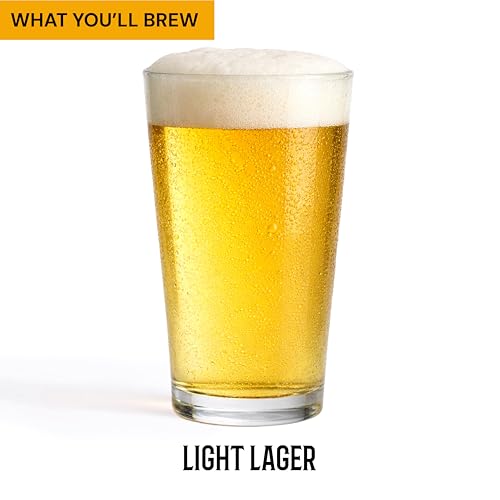 Craft A Brew Recipe Kit - Light Lager Refill - 1 Gallon - Ingredients for Home Brewing Beer