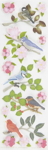 Martha Stewart Crafts Birds on Branches Stickers