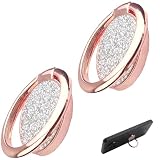2 Stück Handy Ring Smartphone Fingerhalterung - 360 Grad Drehung...