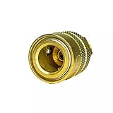 1/4 NPT MALE QUICK CONNECT COUPLER AIR HOSE-INDUSTRIAL, BRASS FINISH PACK OF 10