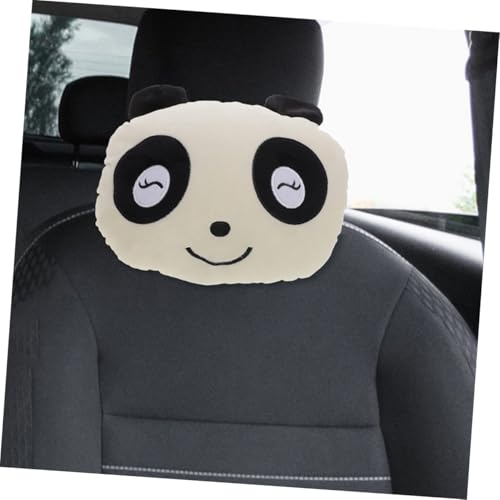 Almohada para reposacabezas de coche diseño panda 2 piezas miniatura 5