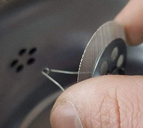 Miniatura 3 de 5 coladores redondos de té para boquilla, acero inoxidable, filtro de boquilla de hervidor, inserción interior de la tetera de 1.53 pulgadas de