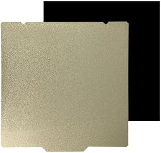 for Creality K1 Max PEI Magnetic Build Plate 310x315mm Double Side Textured PEI Spring Steel Sheet for CR-10 Smart Pro Distinctive (Color : with Base, Size : Textured and Smooth)