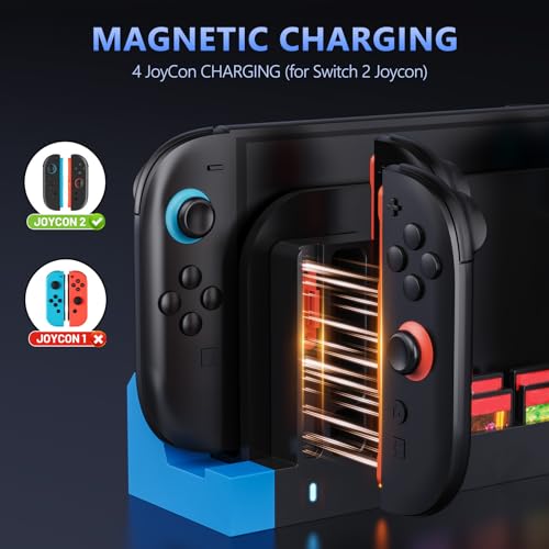 RunSnail Charging Dock for Nintendo Switch 2 Console and Controllers by RunSnail - Image 2