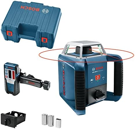 Bild 9 - Bosch Professional Rotationslaser GRL 400 H (Ein-Knopf-Bedienfeld, max. Arbeitsbereich: 400 m, in Handwerkerkoffer)