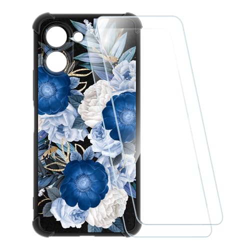 ESACMOT �v�����g�P�[�X + 2�������K���X�t�B���� Tecno Spark Go 3 4G 2026 �Ƃ̌݊�������, �Ռ��z���\�t�g�J�o�[ HD�N���A (����)