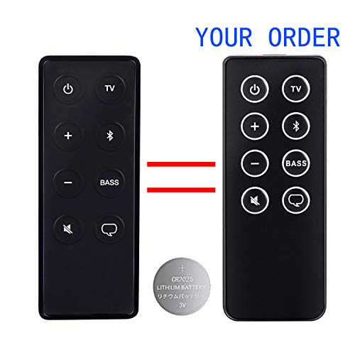 Chunghop Bluetooth Remote Control Compatible With Bose Solo 5 10 15 Series Ii Tv Sound System 732522-1110 418775 Tv Soundbar System, For Bose Solo Series Ii Tv Speaker Remote (With Cr2025 Battery) #TOP1