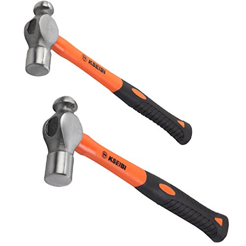 Kseibi 271645 Ball Pein Hammers With Fiberglass Handles Head Weight (24Oz) #TOP6
