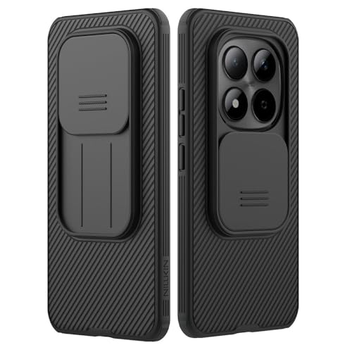 Image of CamShield Pro Back Cover Case for Xiaomi Redmi Note 15 Pro+ 5G, Slide Camera Lens Protection, Shockproof Hard PC + TPU Slim Anti-Fingerprint Scratch Resistant Mobile Phone Cover (Black)