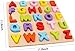 Alphabet Puzzle, WOOD CITY ABC Letter & Number Puzzles for Toddlers 1 2 3 Years Old, Preschool Learning Toys for Kids, Educational Name Puzzle Present for Boys and Girls (2 Pack)