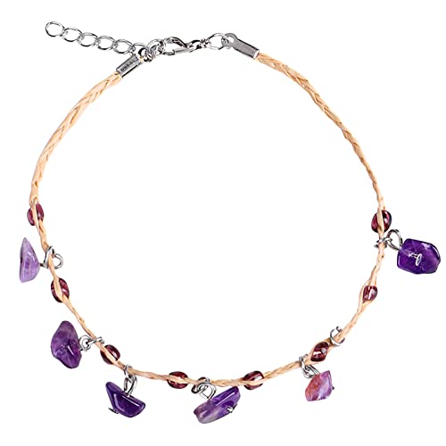 Bracelet en perles de bois ethnique le cadeau unisexe parfait avec pierres naturelles