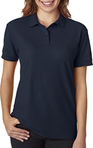Gildan Ladies Dryblend 6-Ounce Double Pique Sport Shirt. 72800L 2Xl Navy #TOP9