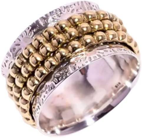 Spinner Ring * Handmade Spinner Jewelry * Worry Spinner Ring * 925 Sterling Silver Ring * Spinner Thumb Ring * Ring For Women * Fidget Spinner Ring