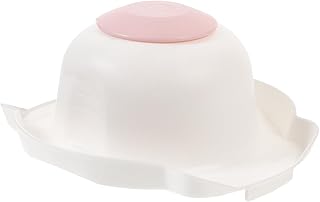 Mikikit 1Pieza Soporte de Seguridad Compacto Protector de Dedos para Rallador y Rebanador de Color Rosa