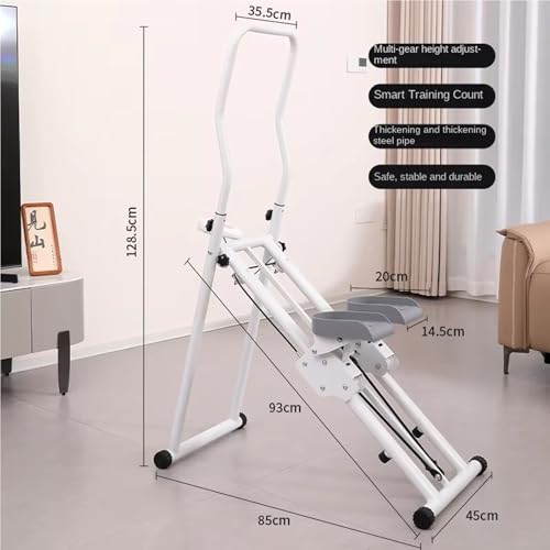 Machine d'exercice de grimpeur vertical pliable pour tonifier tout le corps - 8