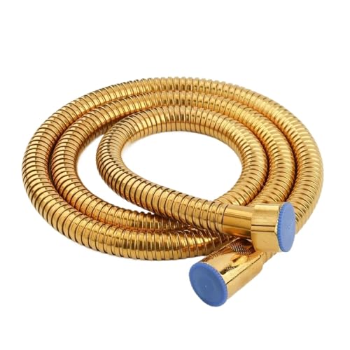 BATHROOM FAUCET HOSE SHOWER HEAD TOOLS 1.5M GOLD BIDET STAINLESS STEEL FLEXIBLE