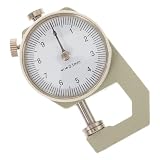 Herramienta de medición de espesor de metal: adecuada para medir diversos materiales de cuero para satisfacer diferentes necesidades, medidor de cuero