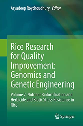Buy Rice Research for Quality Improvement: Genomics and Genetic Engineering — BookShops.in