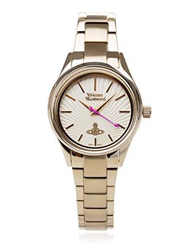 Vivienne Westwood Women's VV111GD Holloway Analog Display Swiss Quartz Gold Watch