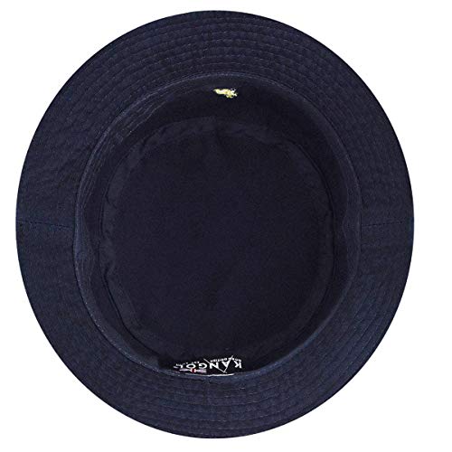 Kangol Washed Bucket Hat - Navy/S Navy, Small