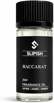 Baccarat Diffuser Oil 20ml Luxury Fragrance Aroma Oil Saffron, Jasmine & Oakmoss Blend Long-Lasting Scent for Home, Office & Aroma Diffusers
