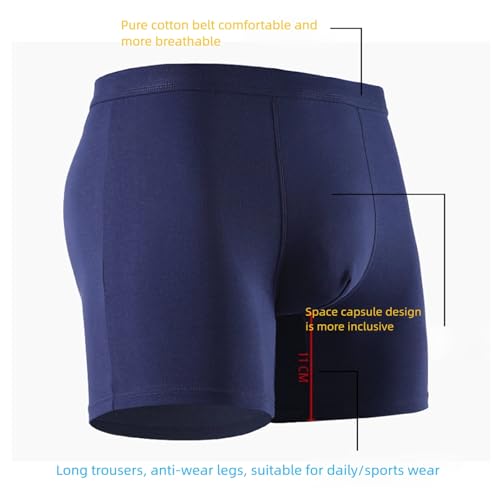 Orykas Men's Ultra-Absorbent Incontinence Boxer Briefs, Octipa Mens Incontinence Underwear, Washable and Breathable(A,3xl/65-75kg)3