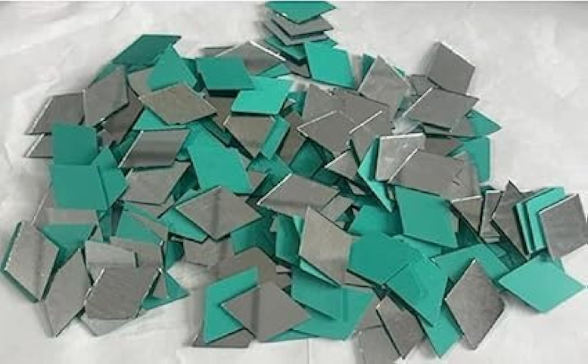 Mirror Kit with 200 Mirrors for Jewellery Making and Craft Work