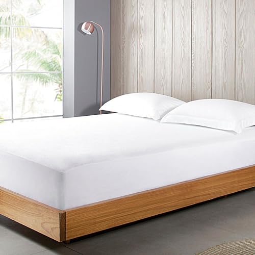 Buddemeyer Protetor de Colchão King Maison II Algodão Branco