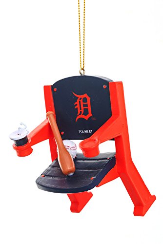 Detroit Tigers Stadium Chair Ornament (Set of 2)