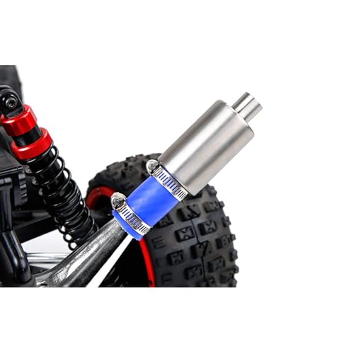 FLMLF Rc Car Silencer Muffler Pipe Kit (Blue) by FLMLF - Used condition - Image 7