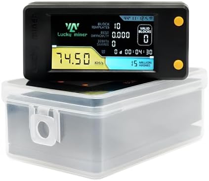 Lucky Miner LV02 78 KH/s ASIC Crypto Mining Machine, 1W Low Power...